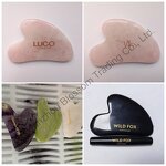 Facial Massager Manufacturer - High Quality Masajeador Facial Piedra Rose Quartz Gua Sha Massage Tool
