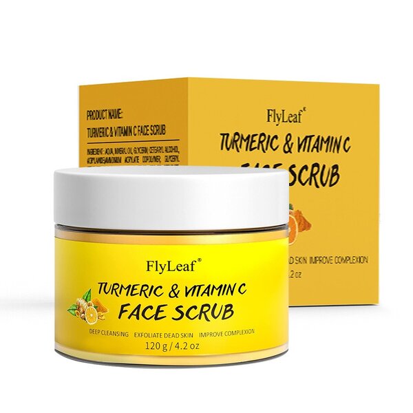 Body Scrub Manufacturer - Private Label Deep Cleansing Turmeric Whitening Exfoliating Brightening Sugar Vitamin C Face Body Scrub