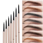 Eyebrow Pencil Manufacturer - Hot Sale Crayon a Sourcil Custom Creamy Waterproof Eyebrow Pen