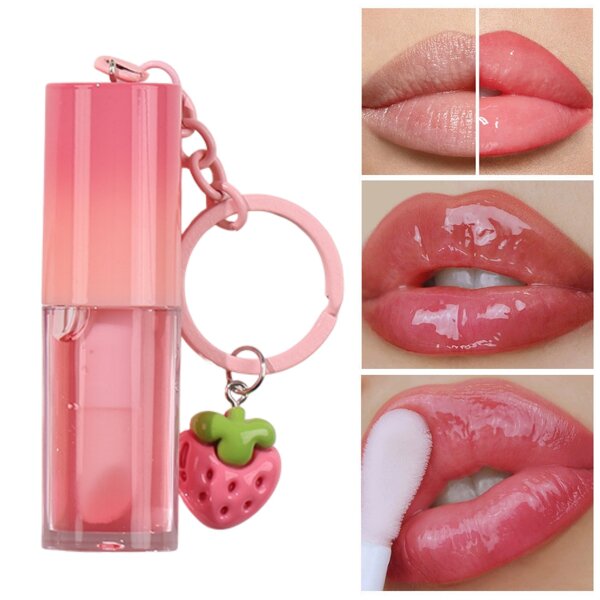 Lip Oil Manufacturer - Wholesale Low Moq High Quality Flavouring Oil Private Label Clear Vegan Pink Plumped Lip Oil