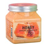 Body Scrub Manufacturer - OEM/ODM Natural Sea Salt Exfoliating Legs Arms Hand Body Exfoliator Strawberry Flavor 200g