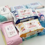 Baby Wet Wipes Manufacturer - 80 Sheets Large Family Pack Hypoallergenic Alcohol Free Fragrance Free Soft Gentle Wipe