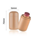 Blush Stick Manufacturer - New Style Private Label Vegan Luxury 3 in 1 Makeup Twist Up Mineral Formula Fair Skin Tone Palette