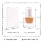 Foundation Manufacturer - Make Your Own Brand Skin Tint 30ML Oil Control Makeup Foundation for Black Women