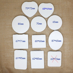 Compact Makeup Mirror Manufacturer - Custom Folding Pu Leather Portable Magnifying Double Sides White Mini Pocket Mirror