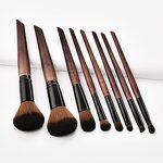 Makeup Brush Set Manufacturer - 8 Pcs Hot Selling Natural Hair Best Quality Professional Cosmetic Unique Private Label Brush