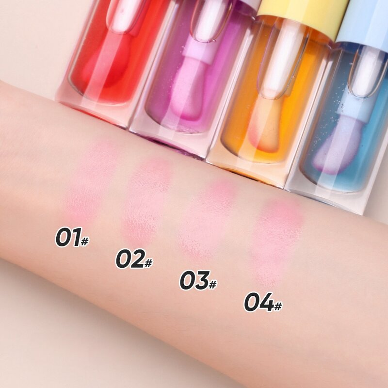 Liquid Blush Manufacturer - New Arrival Color Changing 4 Colors Private Label Liquid Blush Makeup