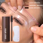 Eyebrow Stamp Kit Manufacturer - Drop Ship One Step Waterproof Eyebrow Stamp and Stencil Kit