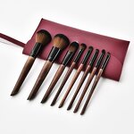 Makeup Brush Set Manufacturer - 8 Pcs Hot Selling Natural Hair Best Quality Professional Cosmetic Unique Private Label Brush