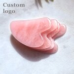 Gua Sha Board Manufacturer - Health Goods Neck Back Full Body Rose Quartz Private Label Facial Scraping Massage Tools