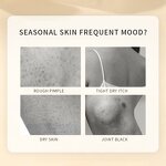 Body Scrub Manufacturer - OEM/ODM Natural Sea Salt Exfoliating Legs Arms Hand Body Exfoliator Strawberry Flavor 200g