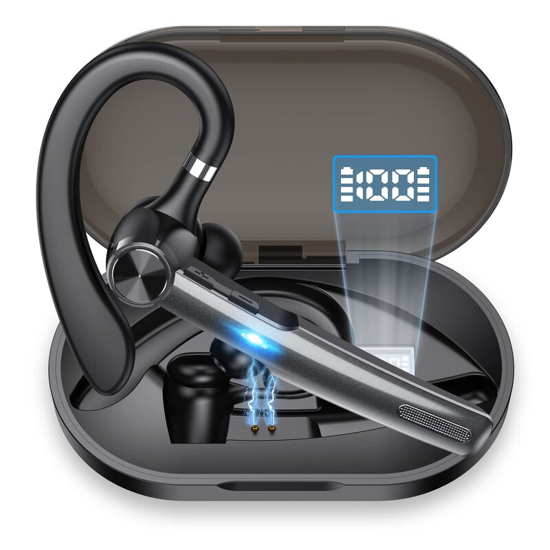 BT Headset Manufacturer - Wireless with ENC Mic Trucker Earphones & Charging Case for Driving
