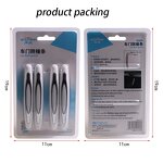 Door Bumper Strip Manufacturer - Wholesale 4pcs PVC Rubber Protective Stickers Anti-Collision Crash Bar