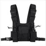 Radio Chest Harness Manufacturer - Two Way Chest Front Pack Pouch Holster Vest Rig for Baofeng Walkie Talkie