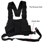 Radio Holder Case Manufacturer - Walkie Talkie Chest Pocket Pack Backpack Cover Bag for Baofeng/Yaesu/Icom Ham Radio