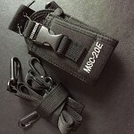 Walkie Talkie Case Manufacturer - MSC-20E Nylon Portable for Baofeng UV-5R UV-82 888S or Other Two Way Ham Radio