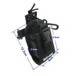 Walkie Talkie Case Manufacturer - MSC-20E Nylon Portable for Baofeng UV-5R UV-82 888S or Other Two Way Ham Radio