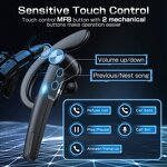 BT Headset Manufacturer - Wireless with ENC Mic Trucker Earphones & Charging Case for Driving