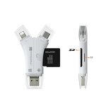 Card Reader Manufacturer - 4 In1 Micro USB Type C OTG TF for iPhone Android