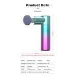 Massage Gun Manufacturer - 2024 New Design Wholesale Electric Impulse Vibration Metal Deep Tissue