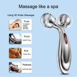 Facial Massager Manufacturer - Beauty Care Hot Selling Anti-aging Stainless Steel 3D Roller