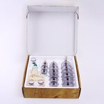 Cupping Therapy Cups Manufacturer - 12PCS Gift Box Package Hijama Vacuum Acupuncture Clear Suction for Body