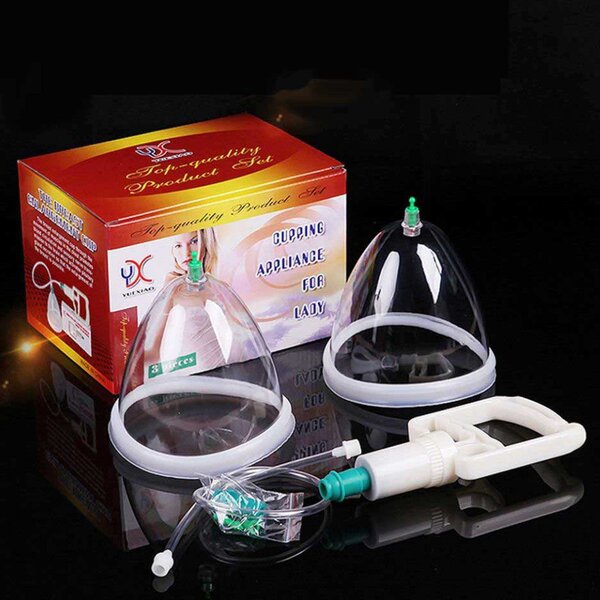 Breast Cupping Set Manufacturer - Chinese Medical Vacuum Body and Chest Enhancement for Lady