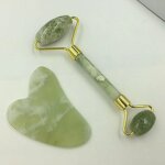 Gua Sha Roller Set Manufacturer - Anti-aging Body Skincare Facial Massage Bulk Mini Jade Roller Private Label