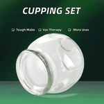 Acupuncture Cupping Set Manufacturer - Chinese Hijama Therapy Glass Vacuum Cups for Body Treatment
