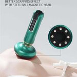 Electric Gua Sha Device Manufacturer - Wholesale 5V Vacuum Digital Red Light Smart Cupping Cup Massager