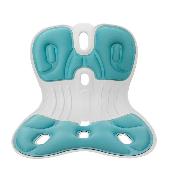 Posture Corrector Chair Manufacturer - Spine Sitting Lumbar Back Brace Mesh Adult Waist Support Red Black