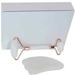 Gua Sha Tools Manufacturer - Wholesale White 100% Natural Face Hand Massage Roller Jade Roller