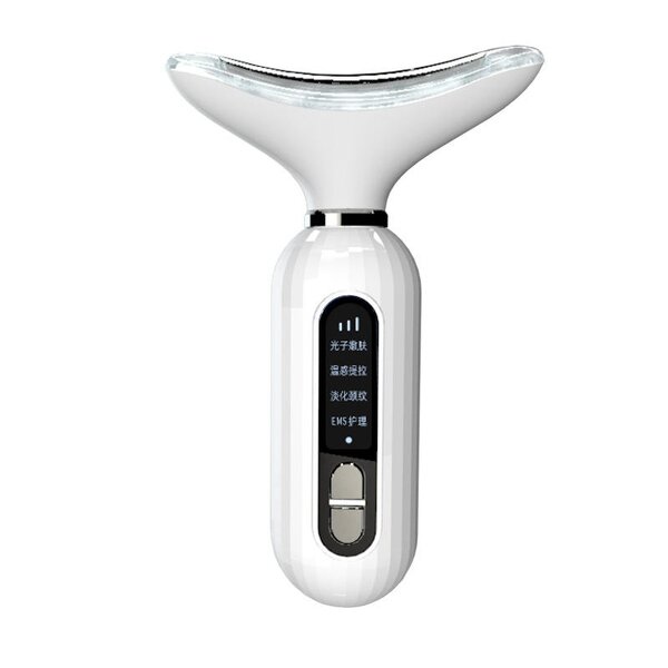 Facial Massager Manufacturer - New Beauty for Face and Neck with Heat Vibration and LED Electric