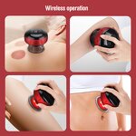 Electric Cupping Massager Manufacturer - Smart Vacuum Therapy Guasha Hijama Cups OEM Cellulite