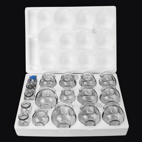 Medicine Cupping Device Manufacturer - Vacuum Suction for Body Thickened Glass Chinese CE Class I 116g