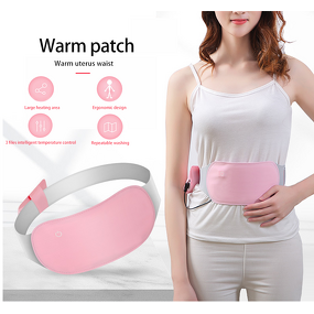 Heating Belt Manufacturer - Factory Price New Design Portable Period Pink Waist