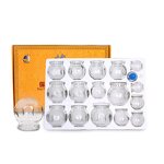 Acupuncture Cupping Set Manufacturer - Chinese Hijama Therapy Glass Vacuum Cups for Body Treatment