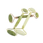 Facial Jade Roller Manufacturer - Beauty Anti Aging Small Amethyst Germanium Gua Sha Face