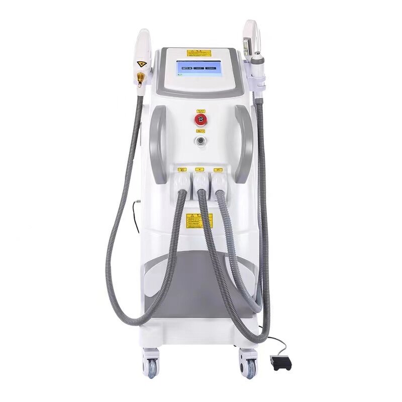 Opt IPL Laser Machine - Multifunctional Triple Wavelength 755 808 Skin Rejuvenation Hair Removal Salon Device