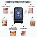 Gold RF Microneedle Machine - Hot Selling Desktop Skin Rejuvenation Whitening Lightening Home Use Device