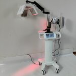 PDT LED Hair Growth Machine - Professional Stationary 650nm Laser Hair Loss Treatment 500W Salon Equipment