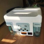 Small Bubble Beauty Instrument - Desktop Microdermabrasion 7 Inch Touch Screen 24L Vacuum Blackhead Removal