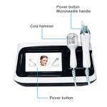 Mesotherapy Microneedle Machine - RF Clod Hammer Vacuum Whitening Needle Microneedle Salon Device