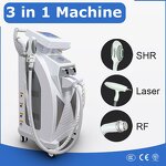 3 in 1 Multifunctional Machine - E-Light Opt Ipl Rf Nd Yag Laser Hair Tattoo Removal Salon Beauty Equipment