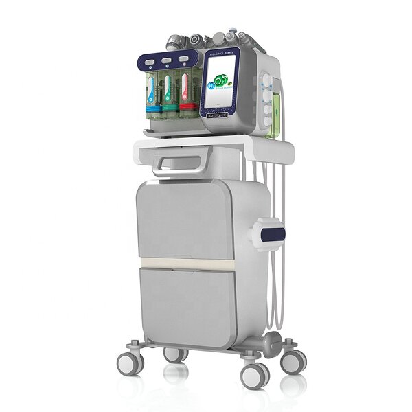 7 in 1 Facial Machine Manufacturer - Multifunction Desktop Vacuum Dermabrasion Face Cleaning Hydro 7 Inch Touch Screen