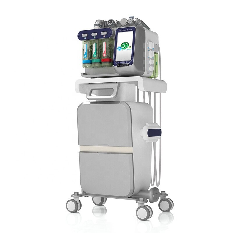 7 in 1 Facial Machine Manufacturer - Multifunction Desktop Vacuum Dermabrasion Face Cleaning Hydro 7 Inch Touch Screen