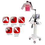 LED Laser Hair Growth - 2025 New 650nm Infrared 500W Natural Hair Regrowth Salon Beauty Equipment