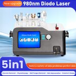 980nm Diode Laser - 2025 Portable 6-in-1 Vascular Removal Onychomycosis Physical Therapy Skin Rejuvenation