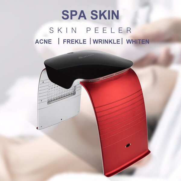 LED Mask Beauty Device - Hot Cold Spray Photon Oxygen Injection Moisturizing Skin Rejuvenation Facial Machine