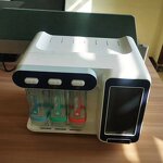 Small Bubble Beauty Instrument - Desktop Microdermabrasion 7 Inch Touch Screen 24L Vacuum Blackhead Removal